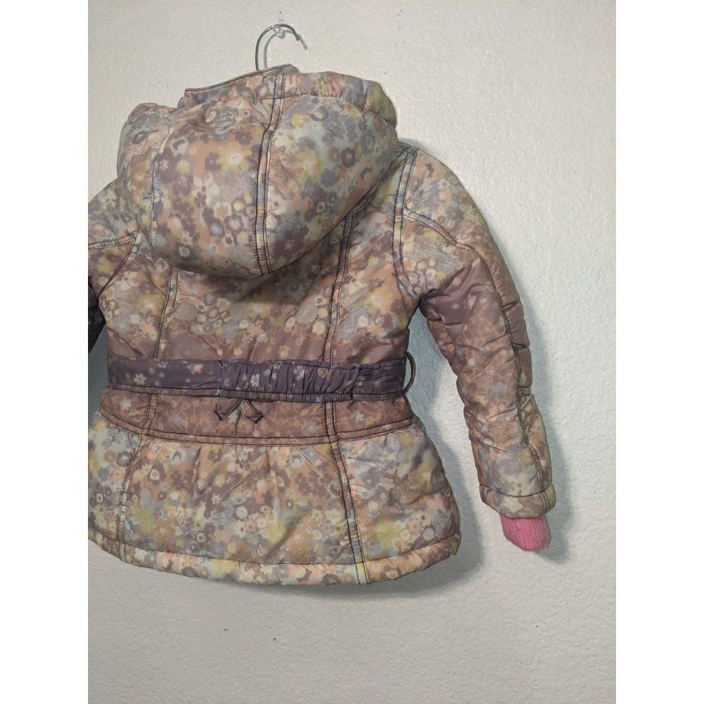 Girls Cakewalk Fleece Lined Button Up Jacket Coat EU98/US 3 or 3T - Picture 4 of 11